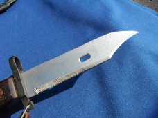 Vintage AK-47 Bayonet with Scabbard Matching serial #s 