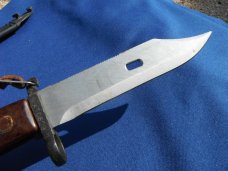Vintage AK-47 Bayonet with Scabbard Matching serial #s 