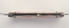 Case XX USA 92033 3 Dot 1977 Cracked Pink Ice Pen Knife