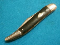 VINTAGE IMPERIAL USA DIAMOND EDGE 856DE TRAPPER FOLDING POCKET TOOTHPICK TICKLER KNIFE KNIVES OLD