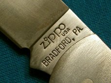 VINTAGE ZIPPO USA LOCKBACK FOLDING POCKET KNIFE KNIVES OLD