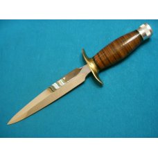 VINTAGE 70S VIETNAM ERA ITALIAN DAGGER INOX ITALY FIXED BLADE COMBAT FIGHTING KNIFE KNIVES OLD