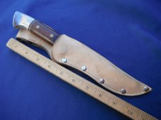  WESTERN USA, W36  Fixed Blade Knife and Sheath. Skinning/Hunting/Camping knife
