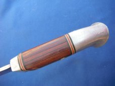  WESTERN USA, W36  Fixed Blade Knife and Sheath. Skinning/Hunting/Camping knife