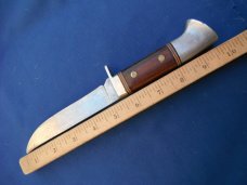  WESTERN USA, W36  Fixed Blade Knife and Sheath. Skinning/Hunting/Camping knife