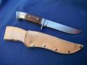  WESTERN USA, W36  Fixed Blade Knife and Sheath. Skinning/Hunting/Camping knife