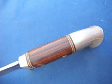  WESTERN USA, W36  Fixed Blade Knife and Sheath. Skinning/Hunting/Camping knife