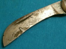 VINTAGE REMINGTON UMC USA FOLDING JACK HAWKBILL PRUNER BAREHEAD POCKET KNIFE KNIVES OLD