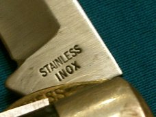 VINTAGE IXL SHEFFIELD ENGLAND INOX BARLOW LOCKBACK FOLDING JACK POCKET BAREHEAD KNIFE KNIVES OLD
