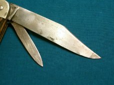 VINTAGE LOCKBACK STAG SOLINGER FEINSTAHL BAREHEAD CORKSCREW CHAMPAGNE BARTENDER POCKET KNIFE KNIVES