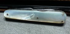 Vintage Rare KELLY-HOW-THOMSON 4-Blade Sleeveboard Lobster Pen Folding Pocket Knife 1896-1947
