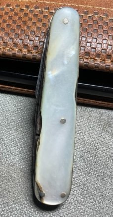 Vintage Rare KELLY-HOW-THOMSON 4-Blade Sleeveboard Lobster Pen Folding Pocket Knife 1896-1947