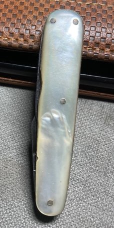 Vintage Rare KELLY-HOW-THOMSON 4-Blade Sleeveboard Lobster Pen Folding Pocket Knife 1896-1947
