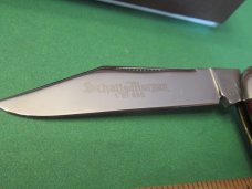 Schatt & Morgan 2007 Series XVII Red Bone Split Back Whittler Pattern # 043154