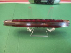 Schatt & Morgan 2007 Series XVII Red Bone Split Back Whittler Pattern # 043154