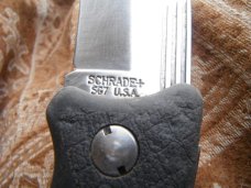 Vintage Schrade USA Outback SG7 Hunting Folder Knife- Excellent!