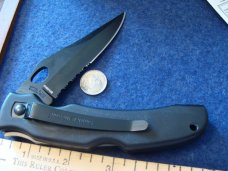 Smith & Wesson "Gold Shield Issue" 'Cutting Horse' Ford Frame Lock Tactical Knife by Taylor Cut.