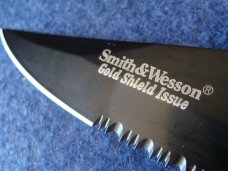 Smith & Wesson "Gold Shield Issue" 'Cutting Horse' Ford Frame Lock Tactical Knife by Taylor Cut.