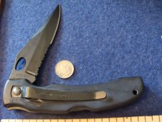 Smith & Wesson "Gold Shield Issue" 'Cutting Horse' Ford Frame Lock Tactical Knife by Taylor Cut.