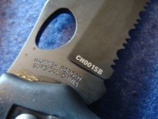 Smith & Wesson "Gold Shield Issue" 'Cutting Horse' Ford Frame Lock Tactical Knife by Taylor Cut.