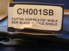 Smith & Wesson "Gold Shield Issue" 'Cutting Horse' Ford Frame Lock Tactical Knife by Taylor Cut.