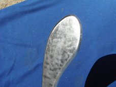 Large Custom Handmade /Hand Forged Chopper/Camp Knife. Very SHARP! 9" Blade, Stag Handle, 