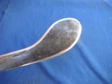 Large Custom Handmade /Hand Forged Chopper/Camp Knife. Very SHARP! 9" Blade, Stag Handle, 