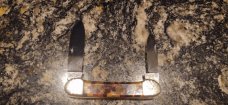 Fight'n Rooster Frank Buster Cutlery Germany 2 Blade Canoe Knife