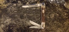 Kissing Crane Robt Klaas Solingen Germany Stag 3235 XVIII Anglo Saxon Whittler Knife c.1979