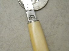 Miller Bros. Out Co Meriden Bone Ink Eraser Knife 