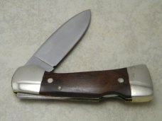 Western USA 521 Rosewood Westlock Knife in Pouch 1984