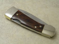Western USA 521 Rosewood Westlock Knife in Pouch 1984