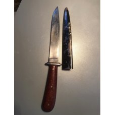 Puma ww2 boot knife clip back steel sheath