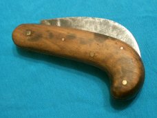 VINTAGE FOLDING JACK HAWKBILL PRUNER HORTICULTURE POCKET KNIFE KNIVES OLD