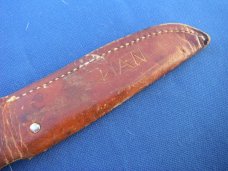Boker USA Fixed Blade Hunting, camping Knife With  Sheath