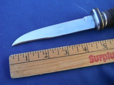 Boker USA Fixed Blade Hunting, camping Knife With  Sheath
