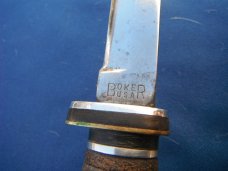 Boker USA Fixed Blade Hunting, camping Knife With  Sheath