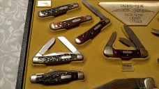 Parker Frost SCHRADE Salesman Sample IN CASE with matching numbers RARE 