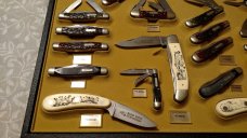 Parker Frost SCHRADE Salesman Sample IN CASE with matching numbers RARE 