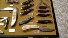 Parker Frost SCHRADE Salesman Sample IN CASE with matching numbers RARE 