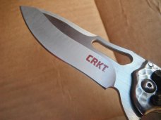 CRKT FOSSIL IKOMA DESIGN 5470 LOCKBACK CAMPING SURVIVAL FOLDING HUNTER POCKET KNIFE KNIVES