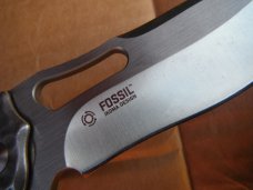 CRKT FOSSIL IKOMA DESIGN 5470 LOCKBACK CAMPING SURVIVAL FOLDING HUNTER POCKET KNIFE KNIVES