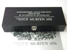 Victorinox Switzerland Murten 1476 Collector's Edition Swiss Army Knife NIB w/Booklet