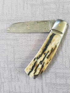 Steve Vanderkolff Native Taillock 4".. Mammoth and Damasteel...Fluted Integral bolsters CPM-154 