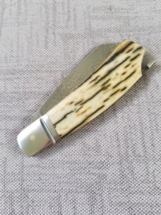 Steve Vanderkolff Native Taillock 4".. Mammoth and Damasteel...Fluted Integral bolsters CPM-154 