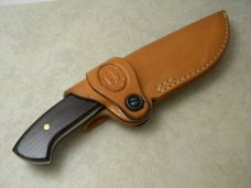 Bench Mark Knives USA Rare Fixed Blade Knife & Sheath
