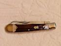 Vintage Buck Creek 2 Blade Large Trapper Genuine Stag Handle Made In Germany