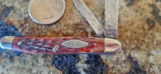 Case XX USA 6227 1940-1964 Red Bone Jack Knife