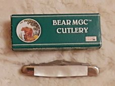 Vintage Bear MGC USA 5 Blade Stockman Mother Of Pearl Handles New In Box