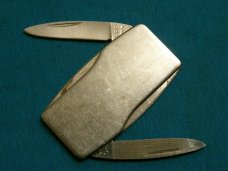 VINTAGE ZIPPO USA FOLDING POCKET LOBSTER KNIFE KNIVES OLD AD ADVERTISING